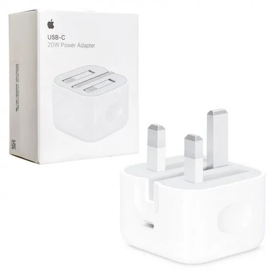 Apple 3 Pin 20W Power Adapter - Original - NFC Version - 1 Year Warranty